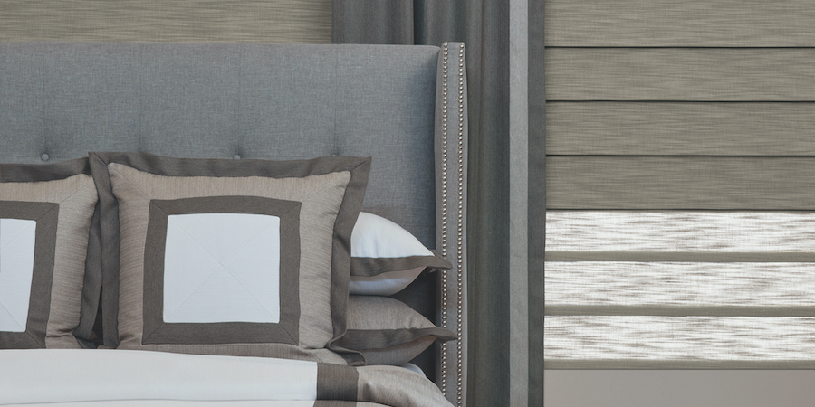room darkening or blackout shades for Cleveland bedroom