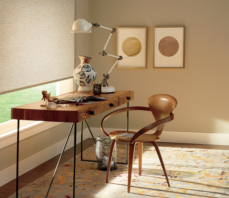 home office roller shades Rocky River OH