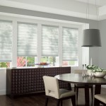 roman shades for dining room