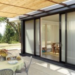 french door shades and luminette privacy sheers