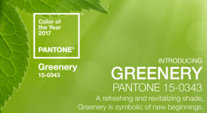 greenery color of the year 2017