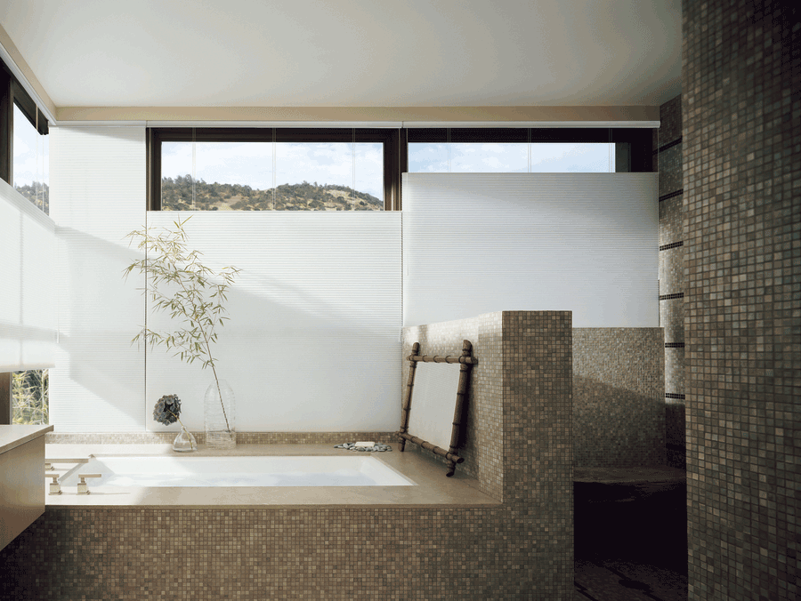 top down bathroom shades