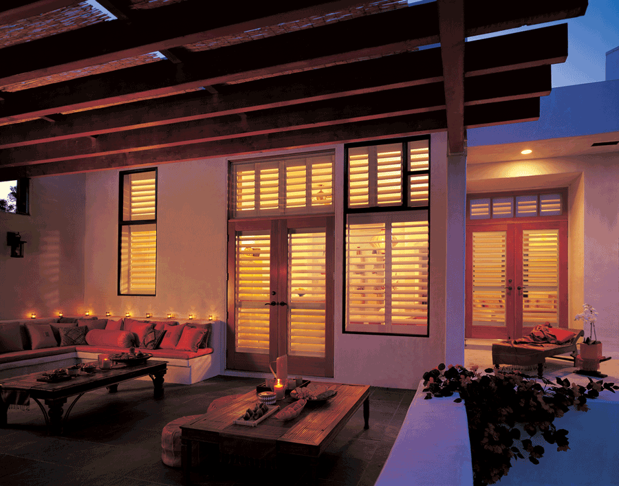 benefits of plantation shutters with curb appeal Hunter Douglas Cleveland 44125
