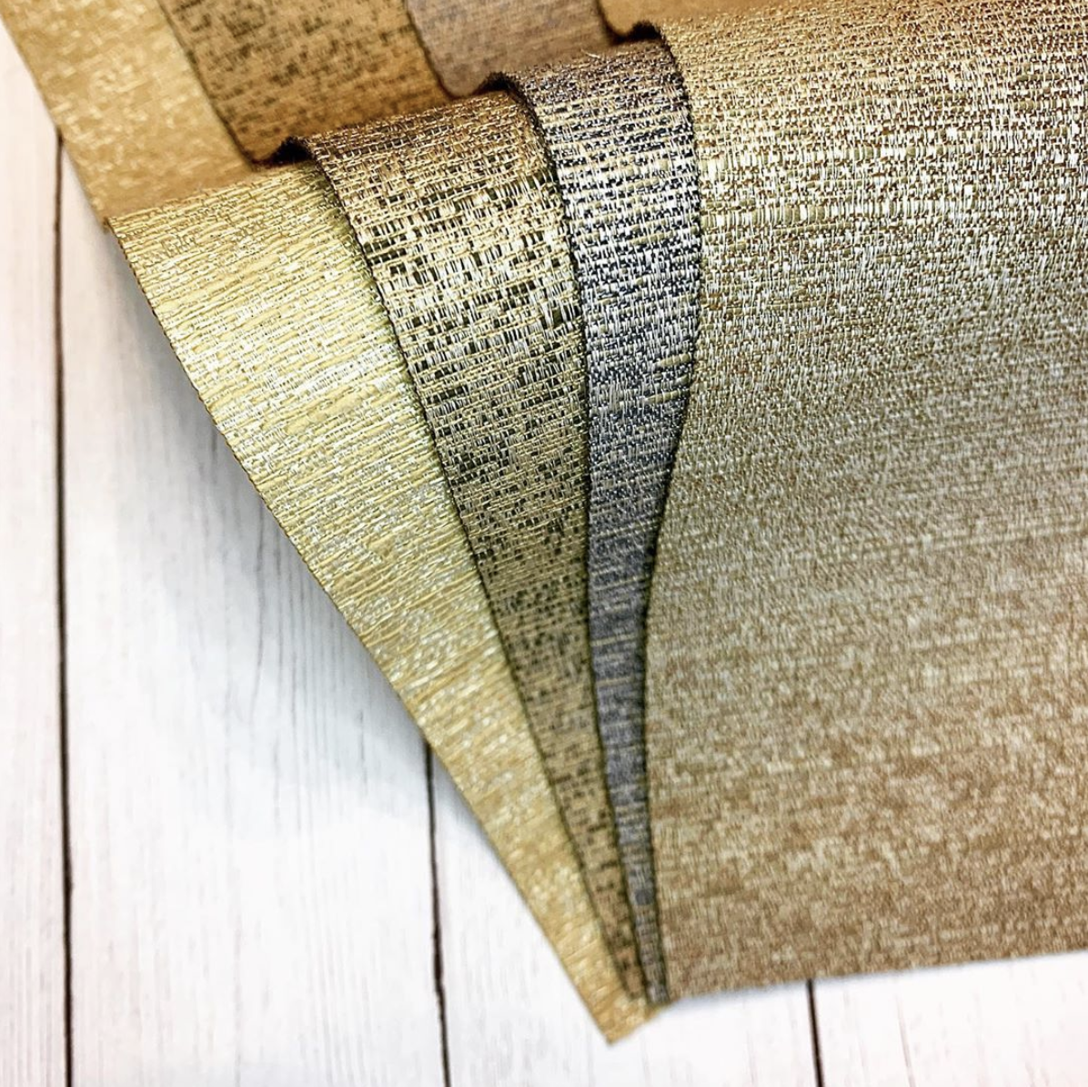 gold fabric accents for hunter douglas roman shades Cleveland