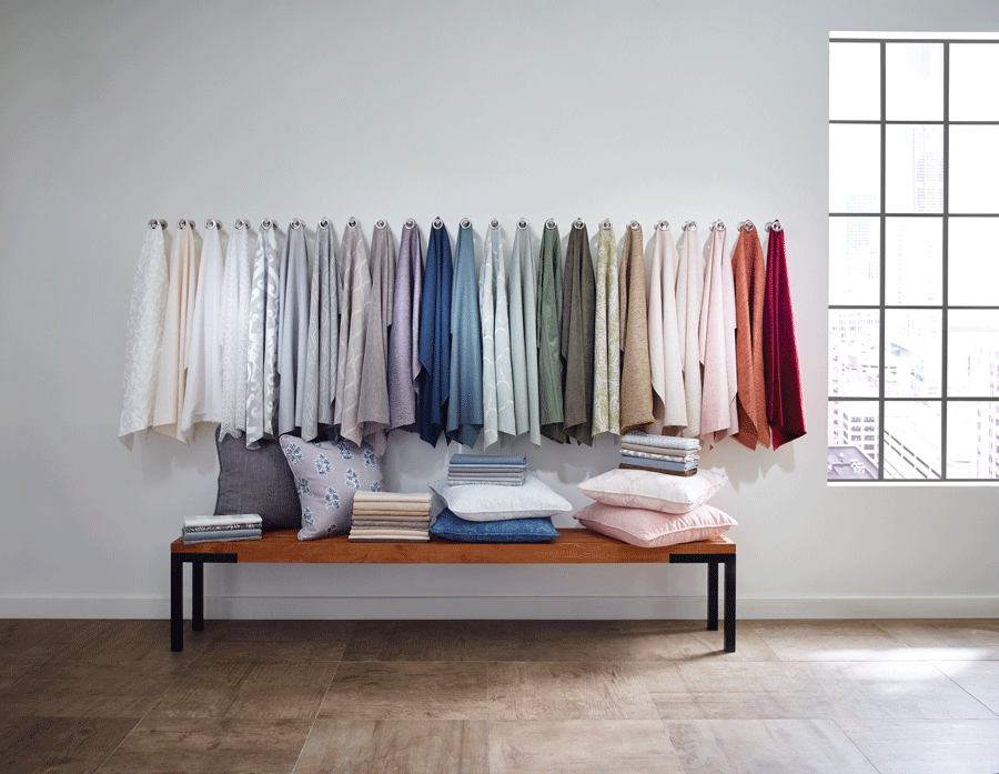 select fabrics for draperies and roman shades Rocky River OH