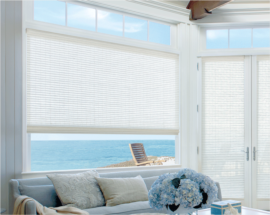 french door shades with matching side window shade Cleveland OH