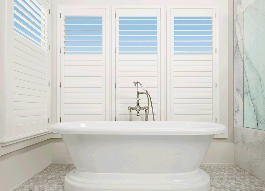 bathroom motorized shutters smart shades increase light