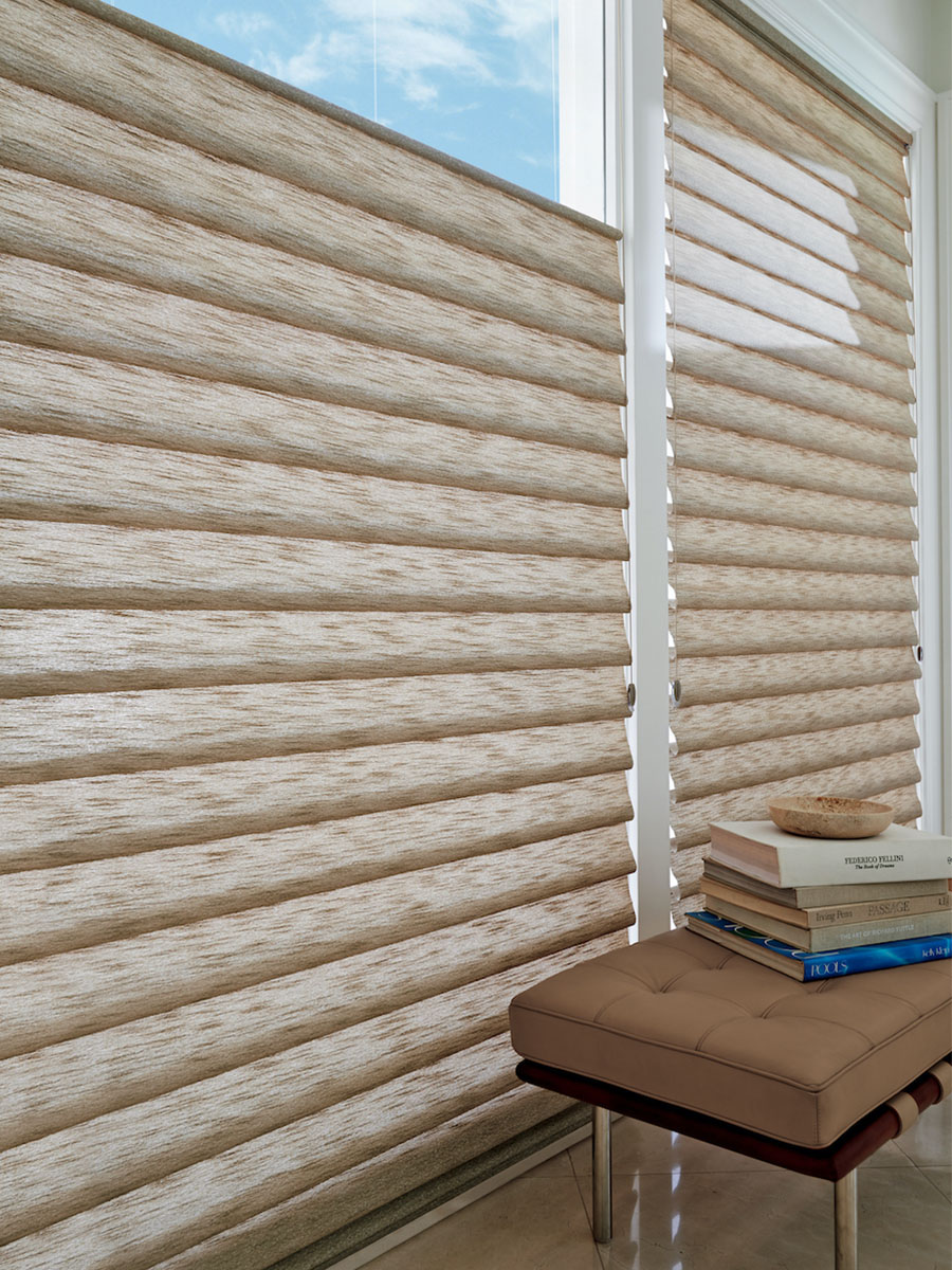Top down energy efficient window treatments.