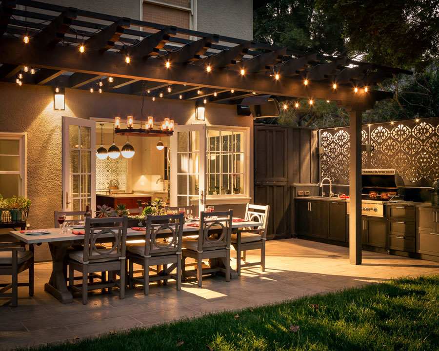 Top design Feature patio view of Cleveland OH home