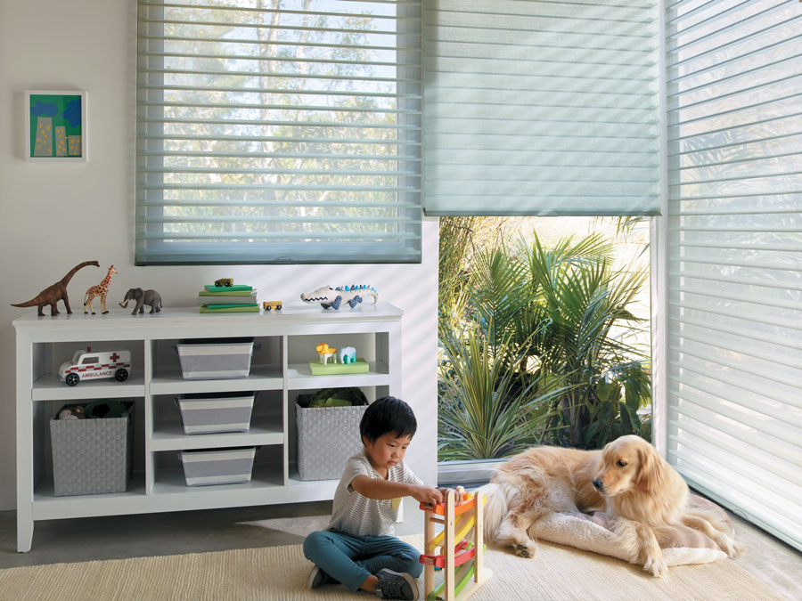 Cordless shades safe for pets and kids