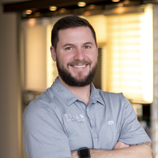 dave-toma-team-at-timan-window-treatments Dave Toma, member of the window covering professionals team at Timan Window Treatments