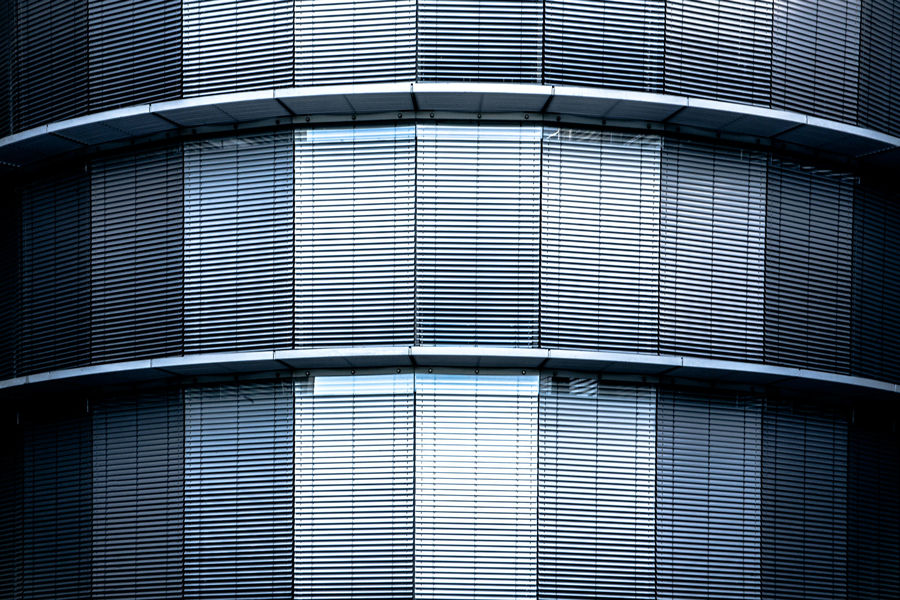 matching blinds in entire building