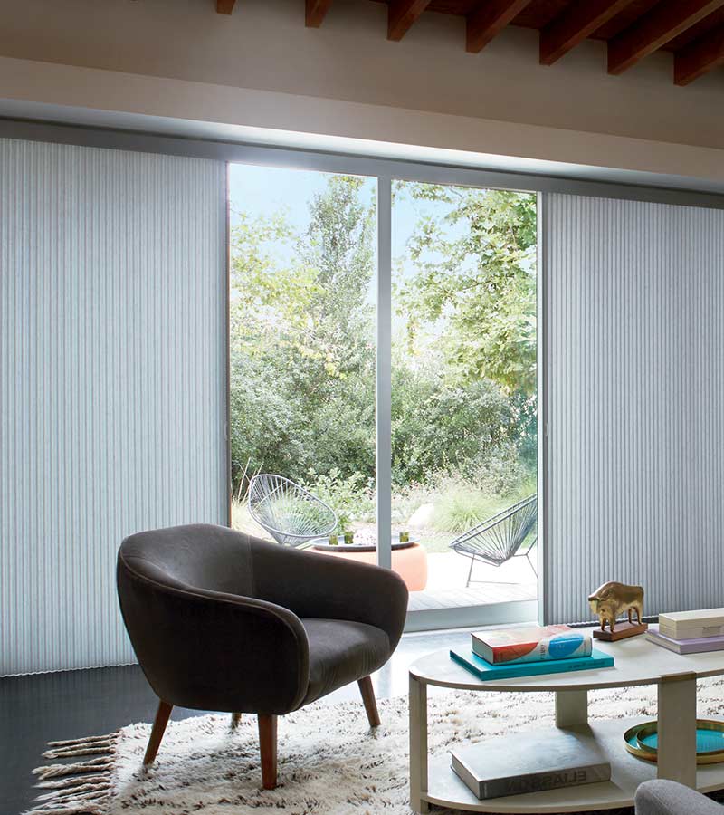 High ceilings and windows with large window treatments in Rocky River, OH