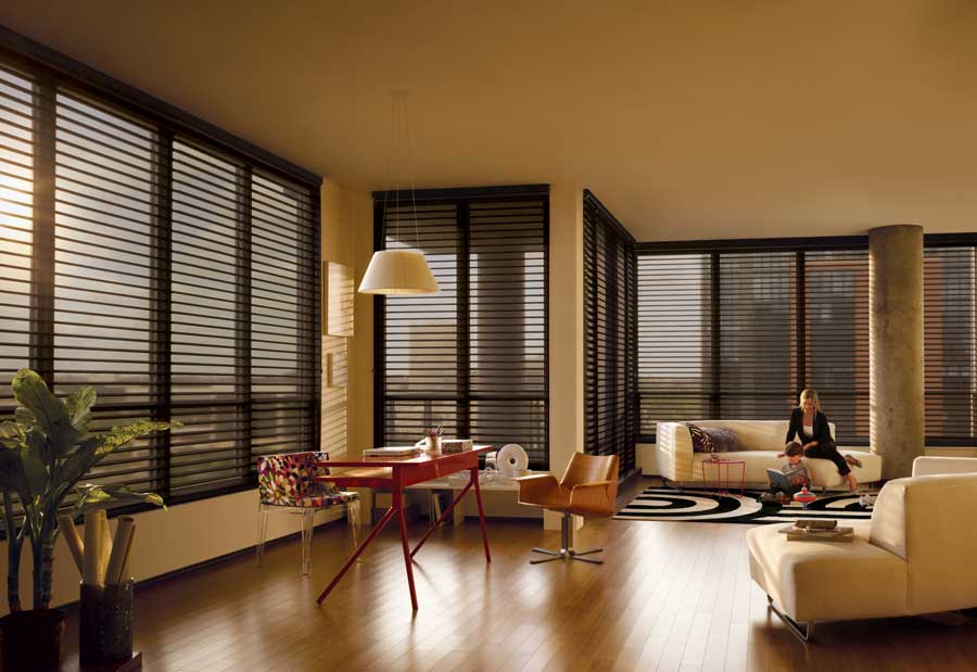 Black trim nantucket sheer shades