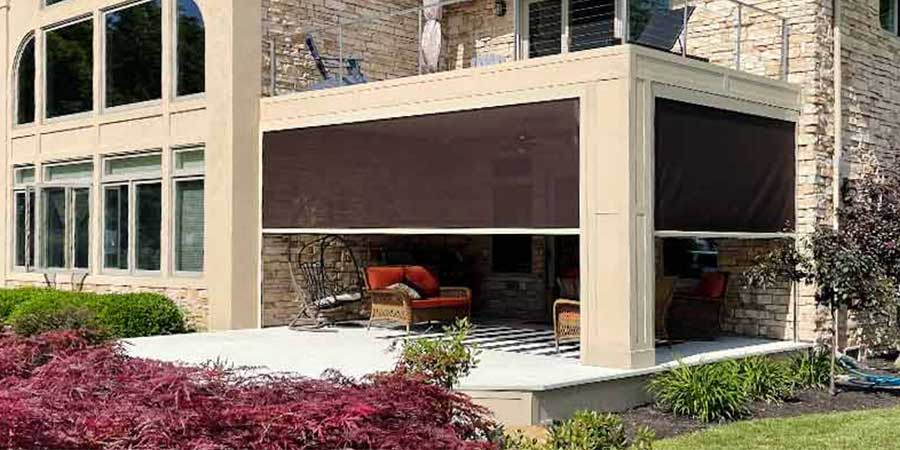 exterior screen shades for cleveland area homes