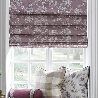 custom roman shades by hunter douglas for Westlake OH homes