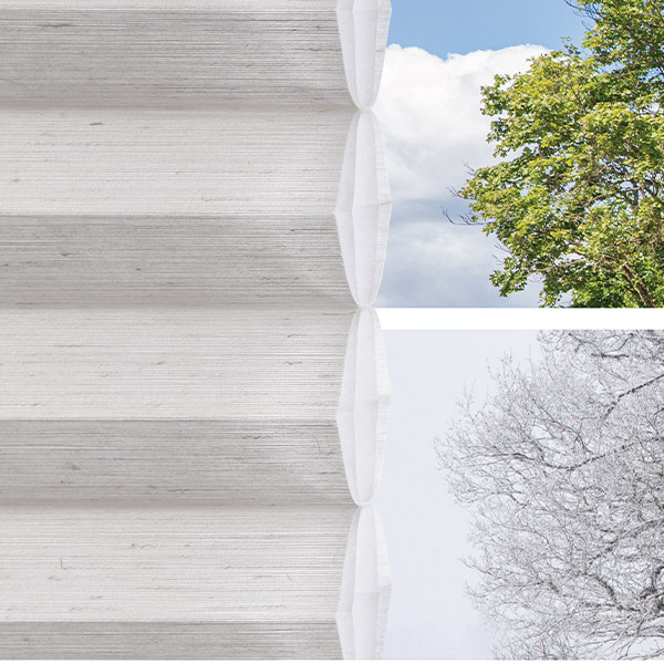 energy saving cellular shades protect interior temperatures in winter and summer