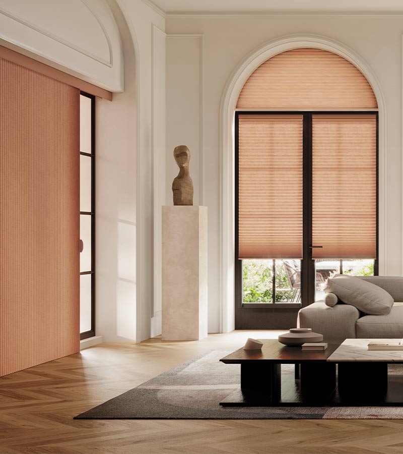 honeycomb shades for european style windows